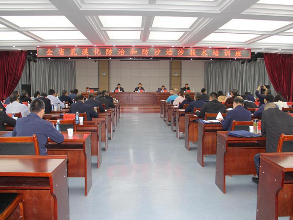 全省荒漠化防治和防沙治沙技術(shù)培訓(xùn)班在甘肅建投成功舉辦
